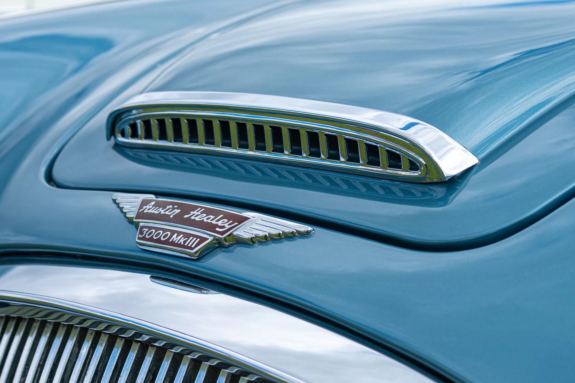 Austin Healey 3000 photographed by Car Studio